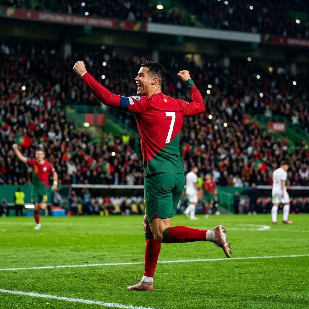 Ronaldo Strikes Again: Portugal's Crucial Goal Against Uzbekistan